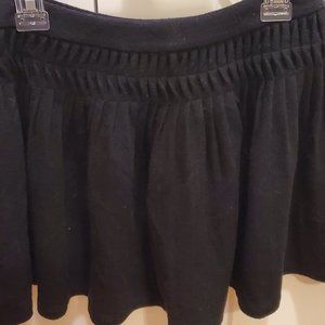Free People XS Black Knit Mini Skirt
